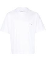 Neil Barrett t-shirt en coton à patch logo - Blanc - thumbnail