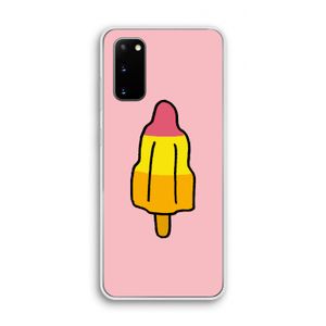 Raketijsje: Samsung Galaxy S20 Transparant Hoesje