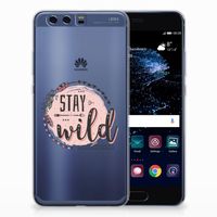 Huawei P10 Plus Telefoonhoesje met Naam Boho Stay Wild