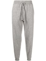 Brunello Cucinelli pantalon de jogging à rayures - Gris - thumbnail