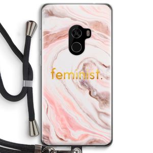 Feminist: Xiaomi Mi Mix 2 Transparant Hoesje met koord
