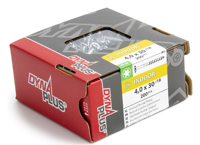 Dynaplus Unischroef/Spaanplaatschroef Verzinkt Platkop Deeldraad Torx TX20 4.0X30/18 | 200 stuks - 0281.01.25202