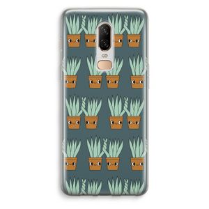 Sansevieria: OnePlus 6 Transparant Hoesje
