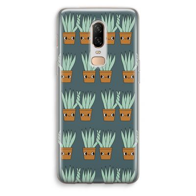 Sansevieria: OnePlus 6 Transparant Hoesje