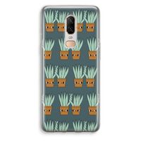 Sansevieria: OnePlus 6 Transparant Hoesje