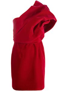 TOM FORD robe courte à design à une épaule - Rouge