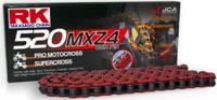 RK Chains 520 mxz4 118 c red/black open