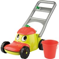 Grasmaaier met emmer