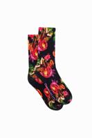 Sokken digitale bloemen - MATERIAL FINISHES - U