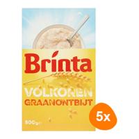 Brinta - Volkoren graanontbijt - 5x 500g