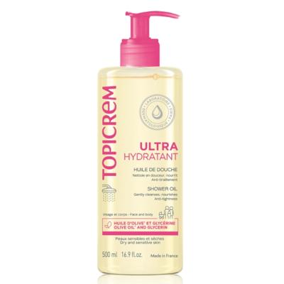 Topicrem Ultra Hydratant Shower Oil 500ml Topicrem Ultra Hydratant Shower Oil 500ml