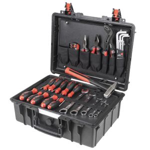 Wiha gereedschapskoffer 40-delig basic mechanic made in Germany voor service monteur