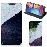 Samsung Galaxy A20e Stand Case Sea in Space