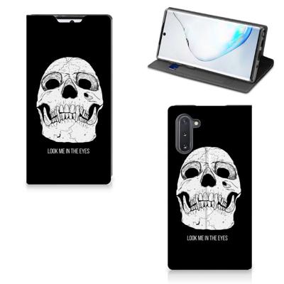 Mobiel BookCase Samsung Galaxy Note 10 Skull Eyes Mobiel BookCase Samsung Galaxy Note 10 Skull Eyes