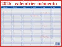 Aurora Memento 20 Franstalig, 2026