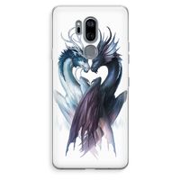Yin Yang Dragons: LG G7 Thinq Transparant Hoesje