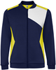 Roly RY0340K Kids´ Leros Tracksuit Jacket - Yellow 03/White 01/Navy Blue 55 - 14 years