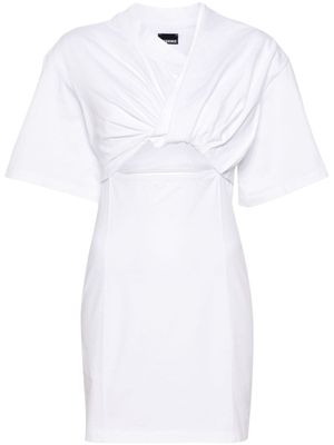 Jacquemus robe courte La Robe T-Shirt Bahia - Blanc