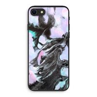 Pastel zwart: iPhone SE 2020 Biologisch afbreekbaar hoesje