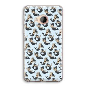 Zeemeermin: HTC U Play Transparant Hoesje