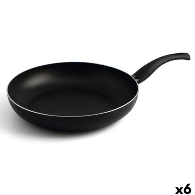 Pan Quid Hydra Zwart Metaal Bakeliet Ø 30 cm (6 Stuks)