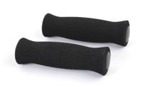 Velo handvatten foam. lengte: 125/125 mm. zwart