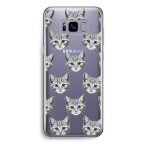 Kitten: Samsung Galaxy S8 Plus Transparant Hoesje