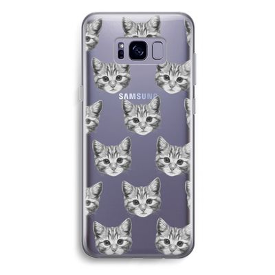 Kitten: Samsung Galaxy S8 Plus Transparant Hoesje