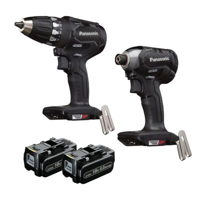 Panasonic Tools EYC231LJ2G Accu combiset 2-delig (EY74A3 + EY76A1) 14,4/18V 5.0Ah in Systainer