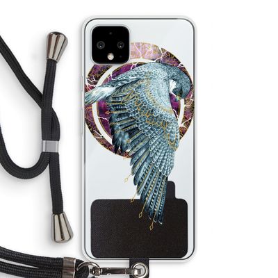 Golden Falcon: Pixel 4 XL Transparant Hoesje met koord