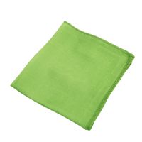 Doek van biologische zijde, groen Maat: l 42 x b 42 cm