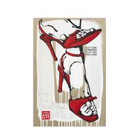 Kunstwerk Keep your heels high 60cm - thumbnail