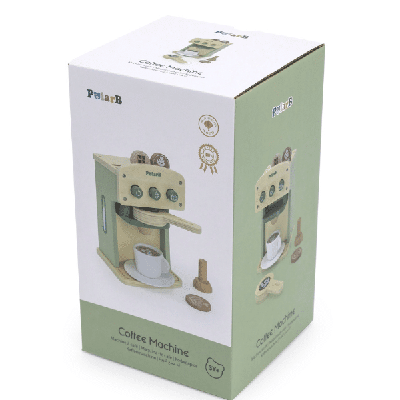 Oku Polar b koffie machine van hout