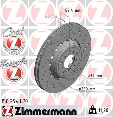 Remschijf FORMULA Z REMSCHIJF 150294170