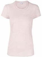 James Perse t-shirt à encolure ronde - Rose