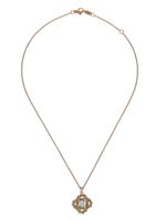 LEO PIZZO collier en or rose 18ct pavé de diamants