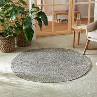 Rond Buitenkleed Trenzado - Beige maat: xcm - materiaal: Polypropyleen - Dekbed-Discounter.nl