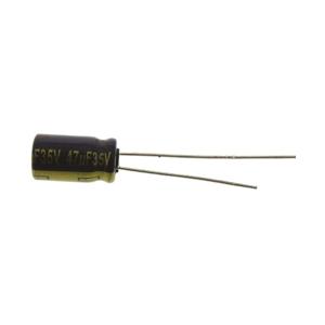 Panasonic EEU-FC1V470 Elektrolytische condensator Radiaal bedraad 2.5 mm 47 µF 35 V 20 % (Ø) 6.3 mm 1 stuk(s)