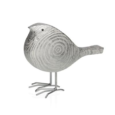 Decoratieve figuren Versa Vogel 10,5 X 19,5 X 23 CM