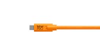 Tether Tools CUC10-ORG USB-kabel 3 m USB 3.2 Gen 1 (3.1 Gen 1) USB C Oranje - thumbnail