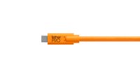 Tether Tools CUC3315-ORG USB-kabel USB 3.2 Gen 1 (3.1 Gen 1) 4,6 m USB A Micro-USB B Oranje - thumbnail