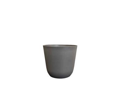 Pot Palermo grijs D17 H15 cm - Ts