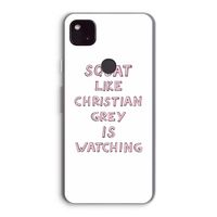 Christian Grey: Google Pixel 4a 5G Transparant Hoesje