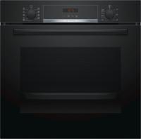 BOSCH HBA573BA0 - Ingebouwde elektrische oven - 3D geforceerde lucht + - 71L - Pyrolyse - A - Zwart