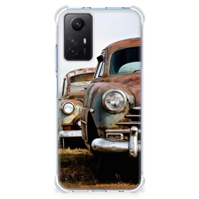 Xiaomi Redmi Note 12s Anti-shock Hoesje met foto Vintage Auto Xiaomi Redmi Note 12s Anti-shock Hoesje met foto Vintage Auto