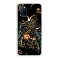 Huilende Wolf: Oppo A92 Transparant Hoesje
