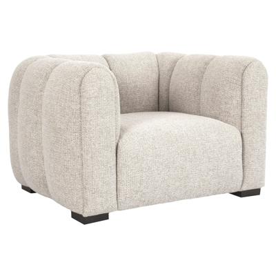 Loungestoel Novaro naturel chique Loungestoel Novaro naturel chique