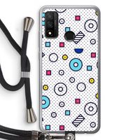 8-bit N°9: Huawei P Smart (2020) Transparant Hoesje met koord