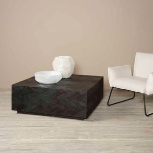 Tower Living Salontafel 'Ziano' Visgraat, 80 x 80cm