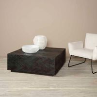 Tower Living Salontafel 'Ziano' Visgraat, 80 x 80cm